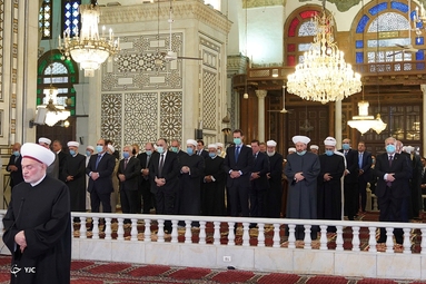 نماز عید فطر در سراسر جهان - دمشق 