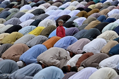 نماز عید فطر در سراسر جهان