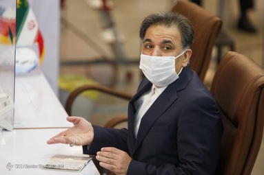 حضور عباس آخوندی وزیر سابق راه در پنجمین روز ثبت نام داوطلبان انتخابات ۱۴۰۰