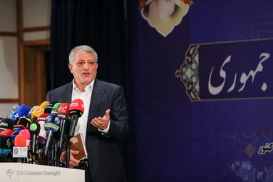 حضور محسن هاشمی رییس شورای شهر در پنجمین روز ثبت نام داوطلبان انتخابات ۱۴۰۰
