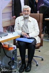 حضور سعید جلیلی دبیر سابق شورای عالی امنیت ملی در آخرین روز ثبت نام داوطلبان انتخابات ۱۴۰۰