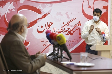 نشست خبری مهندس مهدی چمران در محل باشگاه خبرنگاران جوان
