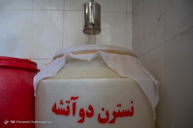 برداشت و عرق گیری  گل نسترن - شیراز