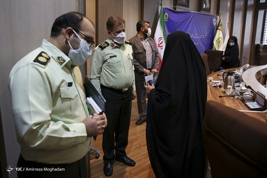 نشست خبری سردار وحید مجید رئیس پلیس فضای تولید و تبادل اطلاعات ناجا