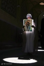 اجتماع بزرگ حوزویان در «حمایت از نهضت مقاومت و محکومیت جنایات عوامل استکبار در فلسطین و افغانستان» - قم مقدسه