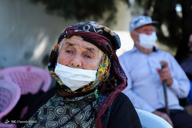 اجرای واکسیناسیون کرونا برای سالمندان - روستای نودیجه گرگان
