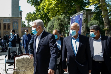 مراسم بازگشایی باب عالی در تاریخی کاخ گلستان