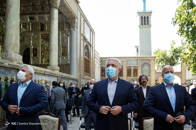 مراسم بازگشایی باب عالی در تاریخی کاخ گلستان