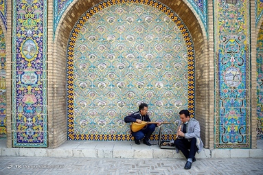 مراسم بازگشایی باب عالی در تاریخی کاخ گلستان
