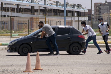 مسابقه اتومبیل رانی - کرمان