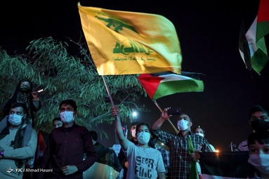 جشن پیروزی مقاومت اسلامی فلسطین - مشهد مقدس