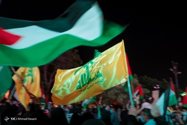 جشن پیروزی مقاومت اسلامی فلسطین - مشهد مقدس