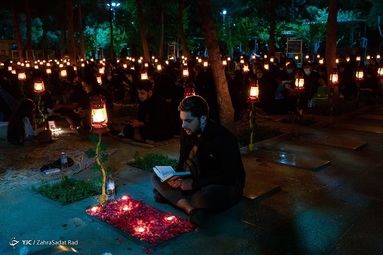 مراسم احیای شب قدر بیست و سوم ماه رمضان - بهشت زهرا تهران