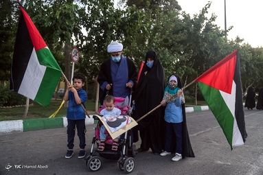 جشن پیروزی مقاومت اسلامی فلسطین - قم
