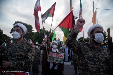 جشن پیروزی مقاومت اسلامی فلسطین - قم