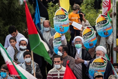 جشن پیروزی مقاومت اسلامی فلسطین - قم