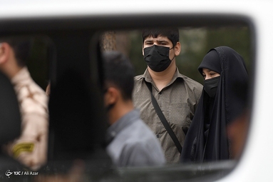 مراسم تشییع پیکر شهید مدافع سلامت رضا غضنفرپور - اصفهان