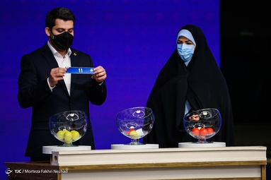 مراسم قرعه کشی برنامه سیزدهمین دوره ریاست جمهوری در رسانه ملی