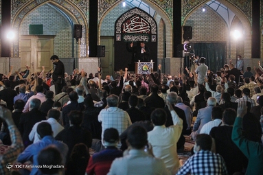 مراسم سوگواری شب رحلت حضرت عبدالعظیم حسنی (ع)
