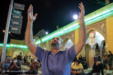 مراسم سوگواری شب رحلت حضرت عبدالعظیم حسنی (ع)