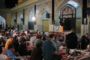 مراسم سوگواری شب رحلت حضرت عبدالعظیم حسنی (ع)
