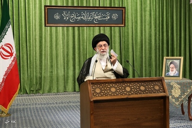 ارتباط تصویری مقام معظم رهبری با نمایندگان مجلس شورای اسلامی