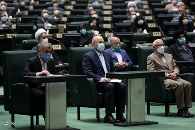 ارتباط تصویری مقام معظم رهبری با نمایندگان مجلس شورای اسلامی