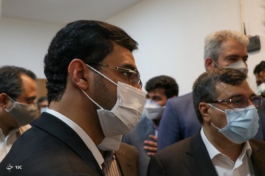 مراسم رونمایی از دو پهپاد پستی جدید «هدا و هادی» توسط محمدجواد آذری جهرمی وزیر ارتباطات  -جزیره کیش