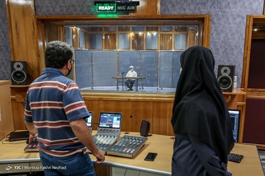 جضور سعید جلیلی داوطلب انتخابات ریاست جمهوری در رسانه ملی