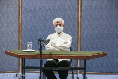 جضور سعید جلیلی داوطلب انتخابات ریاست جمهوری در رسانه ملی