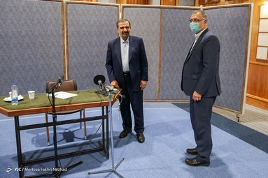 حضور محسن رضایی داوطلب ریاست جمهوری در رسانه ملی