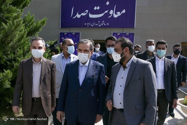 حضور محسن رضایی داوطلب ریاست جمهوری در رسانه ملی