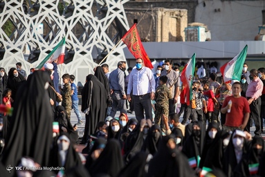 تجمع بزرگ رای اولی‌ها - میدان امام حسین (ع)