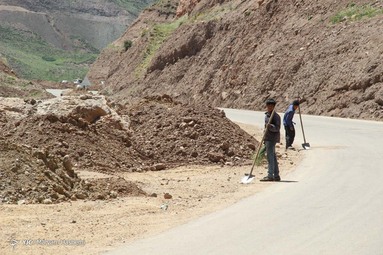 بهره برداری از پروژه راه هشتگرد - طالقان با حضور وزیر راه و شهرسازی - استان البرز