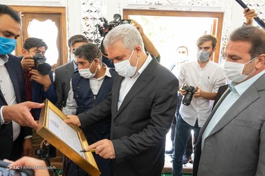 سفر علی اصغر مونسان، وزیر میراث فرهنگی،گردشگری وصنایع دستی به شیراز