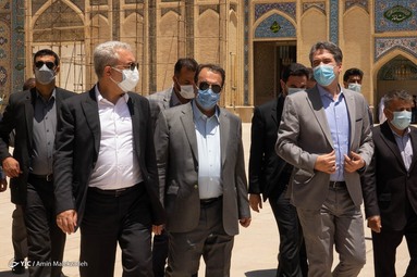 سفر علی اصغر مونسان، وزیر میراث فرهنگی،گردشگری وصنایع دستی به شیراز