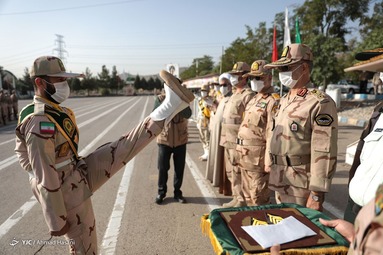 مراسم جشن دانش آموختگی کارکنان مرزبانی - مرکز علوم و فنون مرزبانی ناجا در مشهد