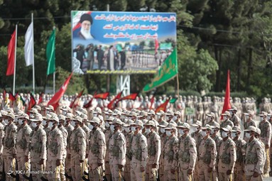 مراسم جشن دانش آموختگی کارکنان مرزبانی - مرکز علوم و فنون مرزبانی ناجا در مشهد