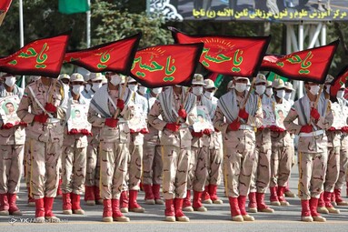 مراسم جشن دانش آموختگی کارکنان مرزبانی - مرکز علوم و فنون مرزبانی ناجا در مشهد