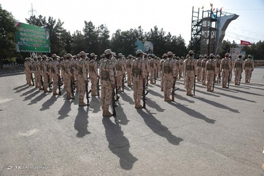 مراسم جشن دانش آموختگی کارکنان مرزبانی - مرکز علوم و فنون مرزبانی ناجا در مشهد