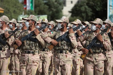 مراسم جشن دانش آموختگی کارکنان مرزبانی - مرکز علوم و فنون مرزبانی ناجا در مشهد