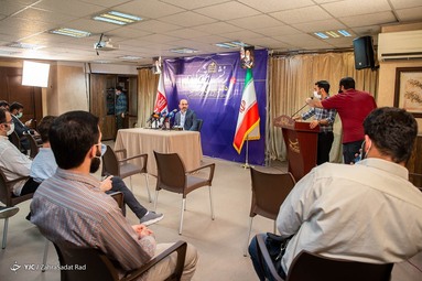 نشست خبری مهدی دوستی سخنگوی شورای هماهنگی ستاد سیدابراهیم رئیسی