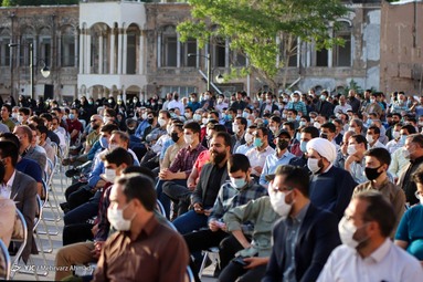 حضور سعید محمد در تجمع حامیان سید ابرهیم رئیسی - تبریز
