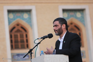 حضور سعید محمد در تجمع حامیان سید ابرهیم رئیسی - تبریز