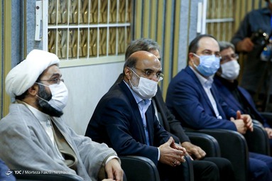 مراسم استقبال و قرعه کشی اولین مناظره انتخاباتی
