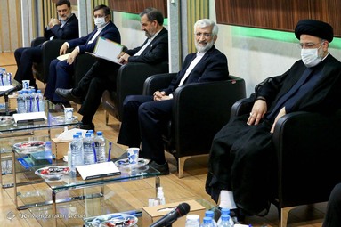 مراسم استقبال و قرعه کشی اولین مناظره انتخاباتی