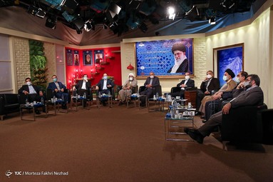 مراسم استقبال و قرعه کشی اولین مناظره انتخاباتی