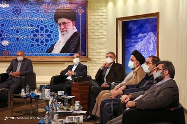 مراسم استقبال و قرعه کشی اولین مناظره انتخاباتی