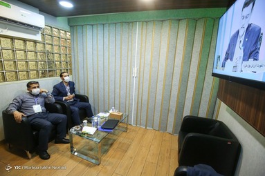 حضور همراهان کاندیداها در محل اولین مناظره انتخاباتی ریاست جمهوری