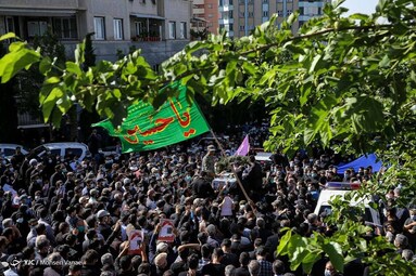 تشییع شهید مدافع حرم «حسن عبدالله زاده»